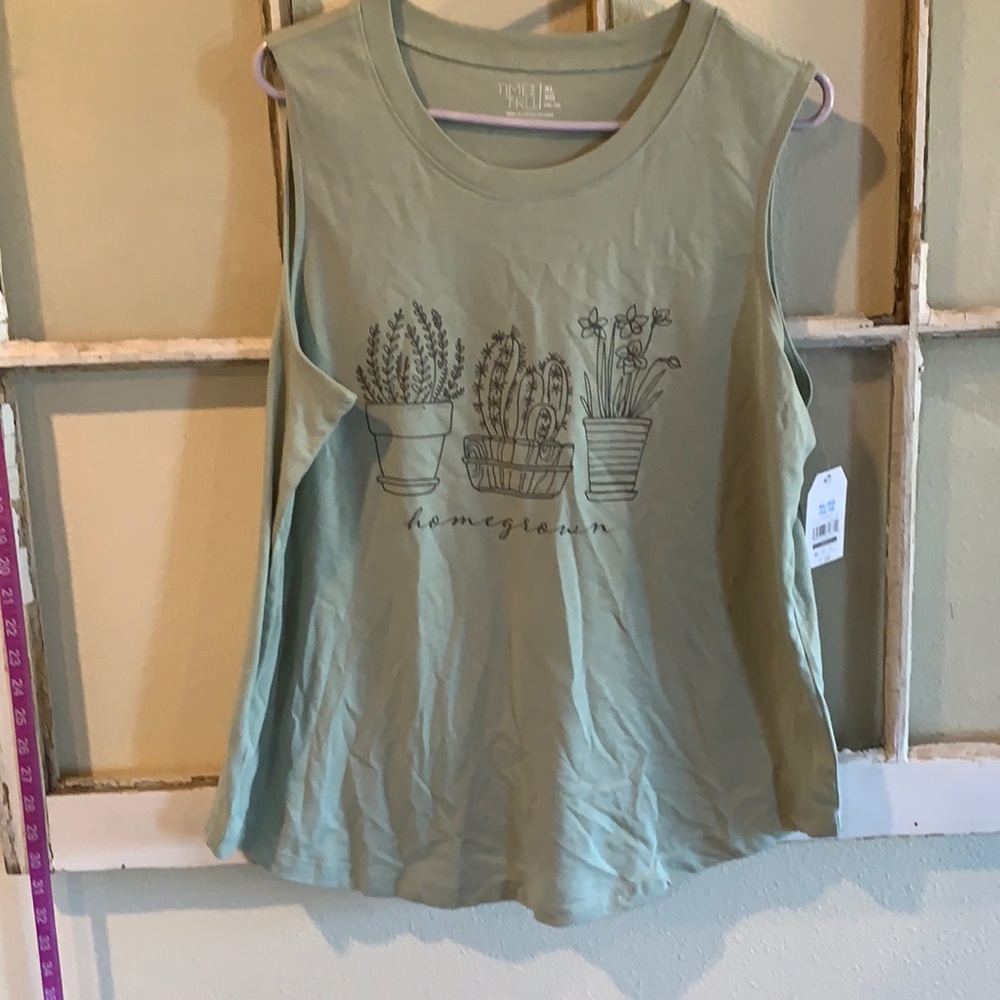 Succulent cactus Tank top